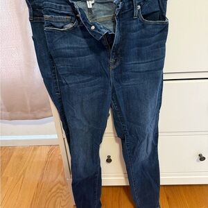 Good American good Leg Blue Skinny Jeans with Tapered Fit
